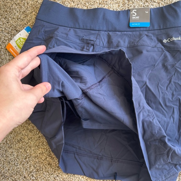 NWT Columbia Anytime Casual UPF 50 Active Skort Women’s Size Small Elastic Waist - Picture 6 of 7